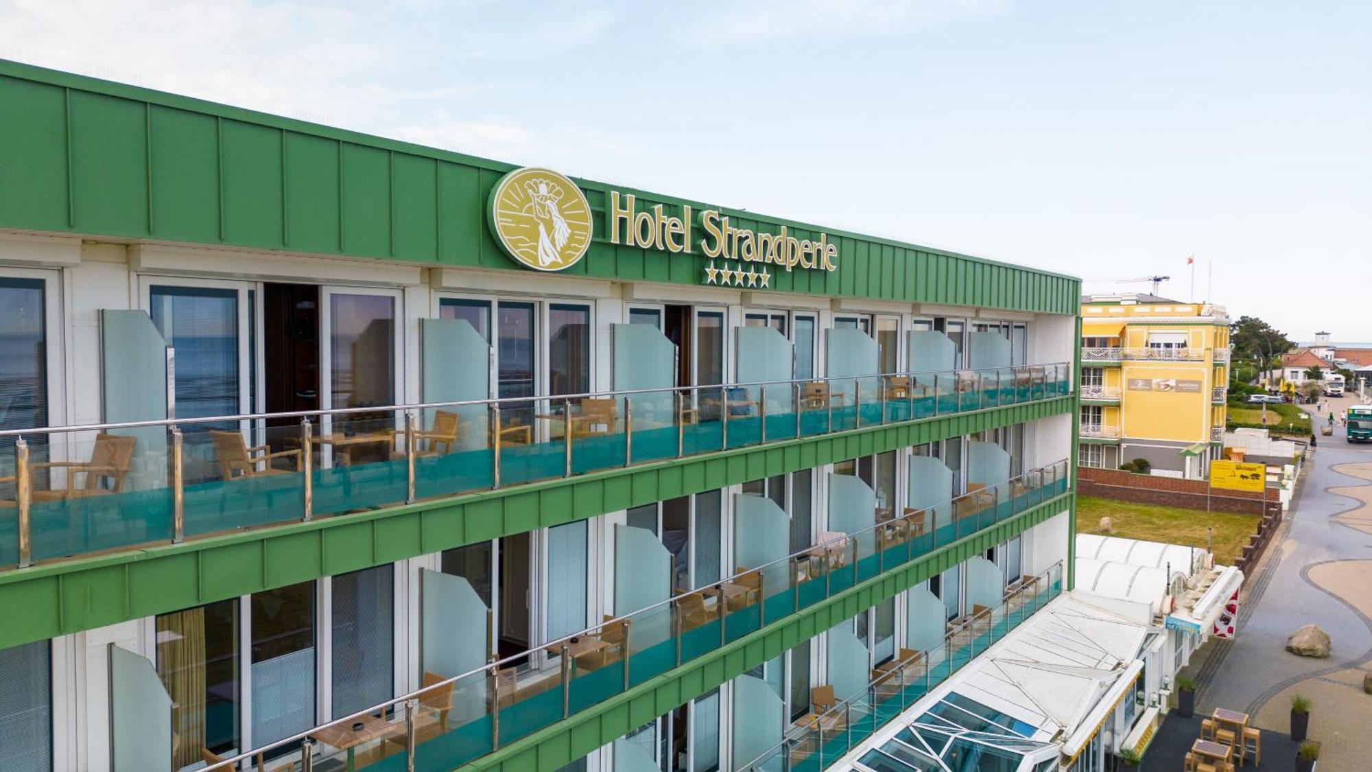 Hotel Strandperle Куксхавен Екстериор снимка
