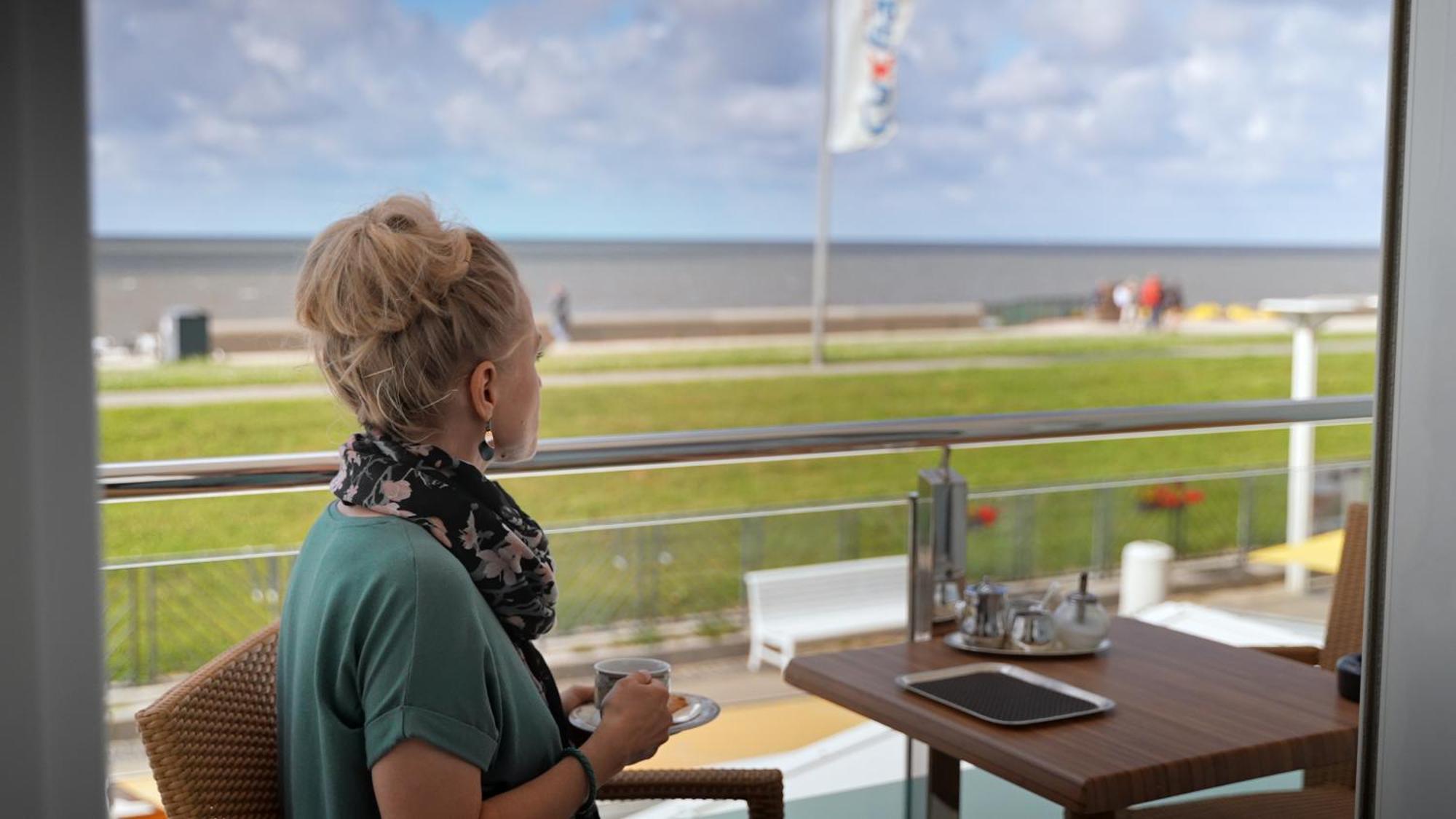 Hotel Strandperle Куксхавен Екстериор снимка